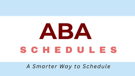 ABA Schedules logo, 2020