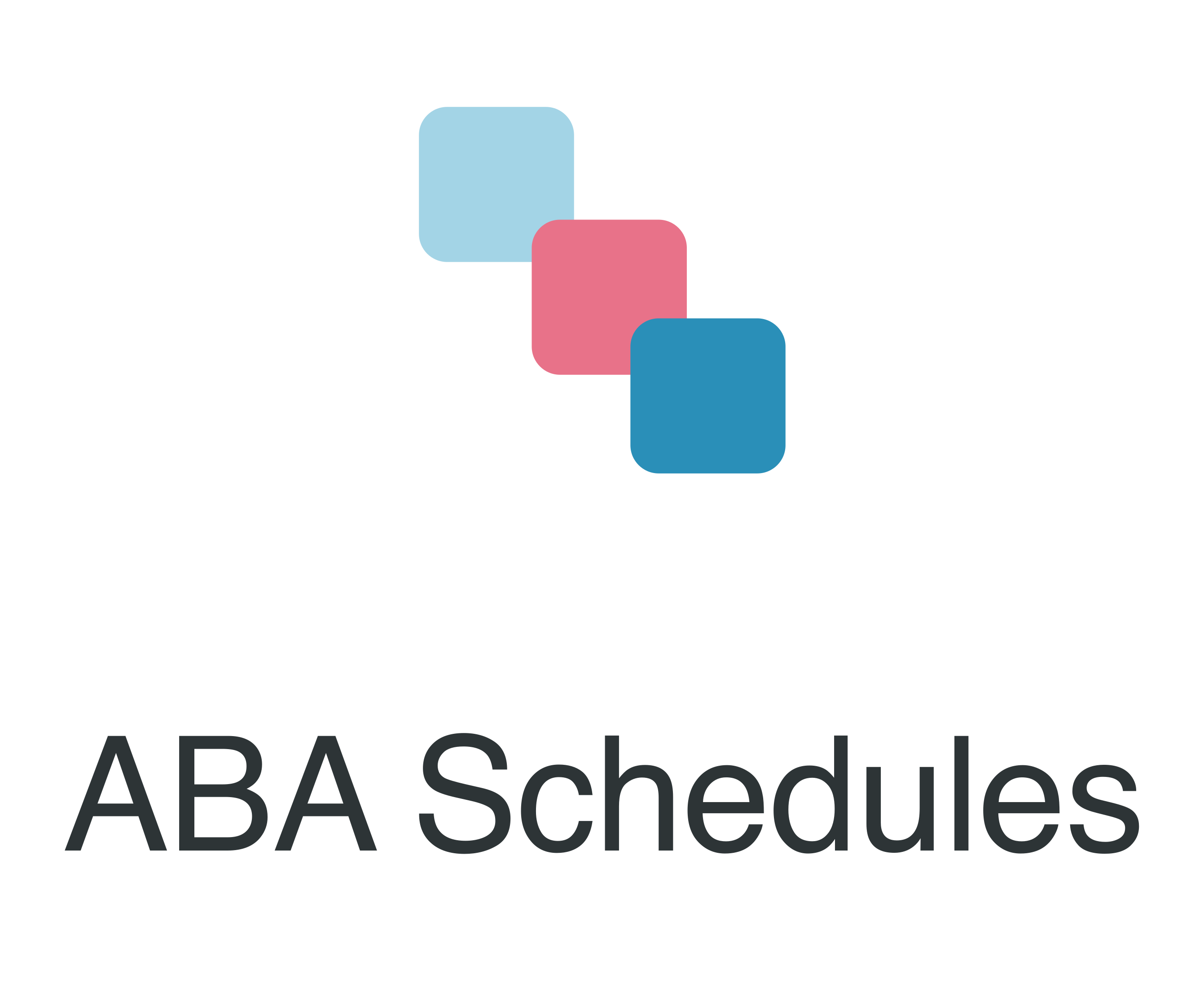 ABA Schedules logo, new